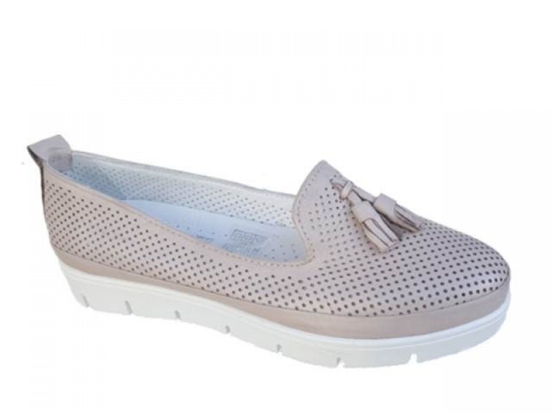Ανατομικά Γυναικεία Παπούτσια | SAFE STEP 97322 | Δερμάτινα Μοκασίνια